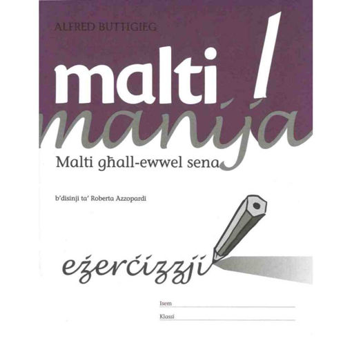 Picture of MALTI MANIJA 1 EZERCIZZJI